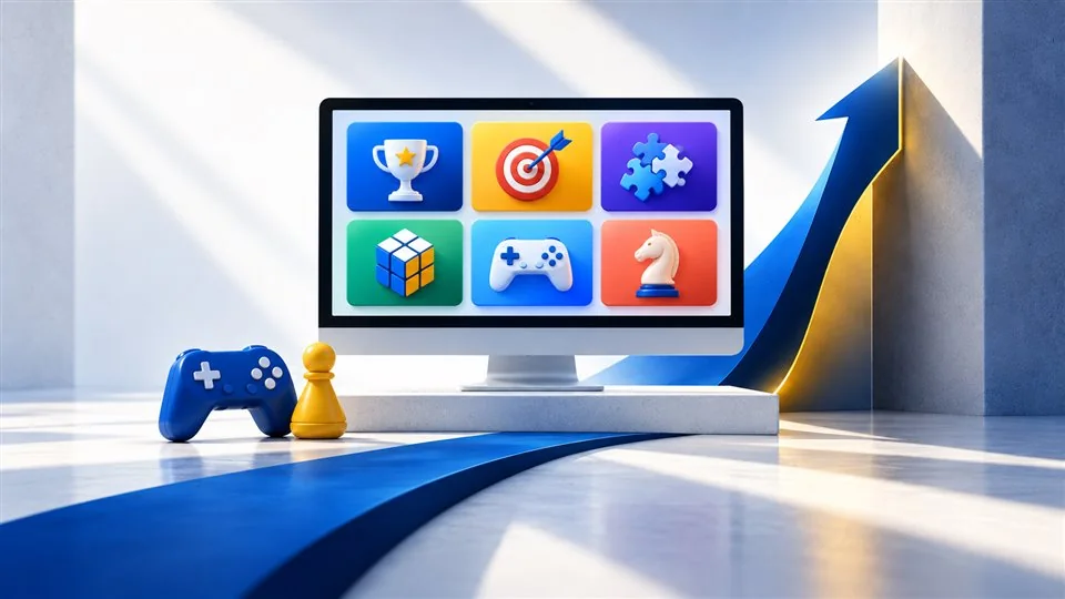 Central digital de jogos e gincanas